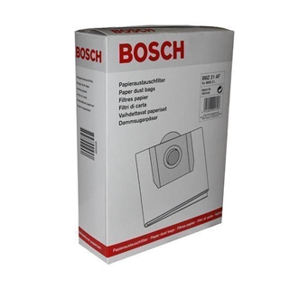 BOLSA PARA ASPIRADOR BOSCH TIPO W, PAQUETE 4 BOLSAS, RECAMBIO ORIGINAL, 00460448, 7953750070 - Imagen 1