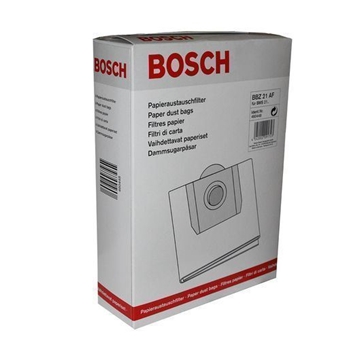 BOLSA PARA ASPIRADOR BOSCH TIPO W, PAQUETE 4 BOLSAS, RECAMBIO ORIGINAL, 00460448, 7953750070 - Imagen 1