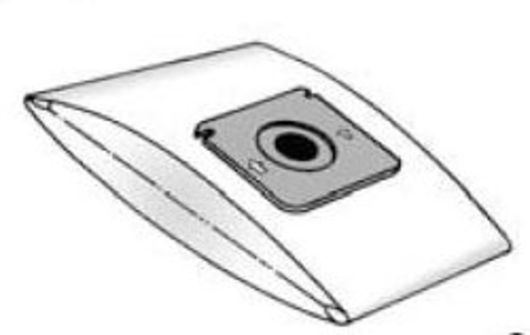 BOLSA PARA ASPIRADOR DAEWOO RC6005B, CAJA 5 BOLSAS,  F-511 - Imagen 1