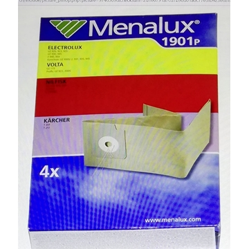 BOLSA PARA ASPIRADOR ELECTROLUX UZ925, UZ930, RECAMBIO ORIGINAL, CAJA 4 BOLSAS, F-696 - Imagen 1