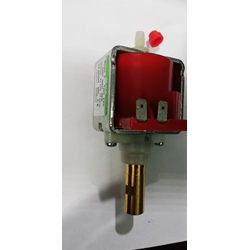 BOMBA CAFETERA DOMESTICA, BOMBA MAQUINA VENDING, BOMBA ULKA, 1 UNIDAD, 48 W, 230V, ALTERNA 50 Hz, 15 BAR, 600 CC/ MINUTO, ON/OFF 100%, LONGITUD 122 MM, SALIDA ROSCA HEMBRA 1/8, ENTRADA 6 MM, 7360010003 - Imagen 1