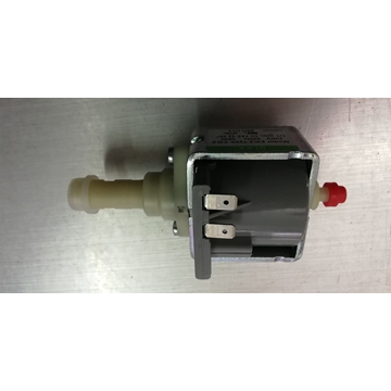 BOMBA CAFETERA DOMESTICA, BOMBA MAQUINA VENDING, BOMBA ULKA, 56 W, 230V, ALTERNA 50 Hz, 16 BAR, 700 CC/ MINUTO,  ON/OFF 100%, LONGITUD 122 MM, SALIDA ROSCA HEMBRA 1/8, ENTRADA  6 MM, 7360010002 - Imagen 1