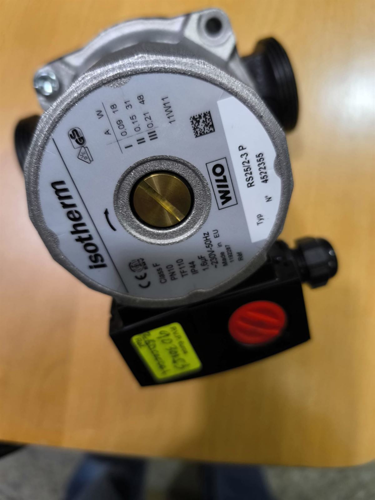 BOMBA CIRCULACION CALEFACCION, ROSCA 1 1/2 PULGADA, 48W, 230V, DISTANCIA 130MM, 280000001 - Imagen 1