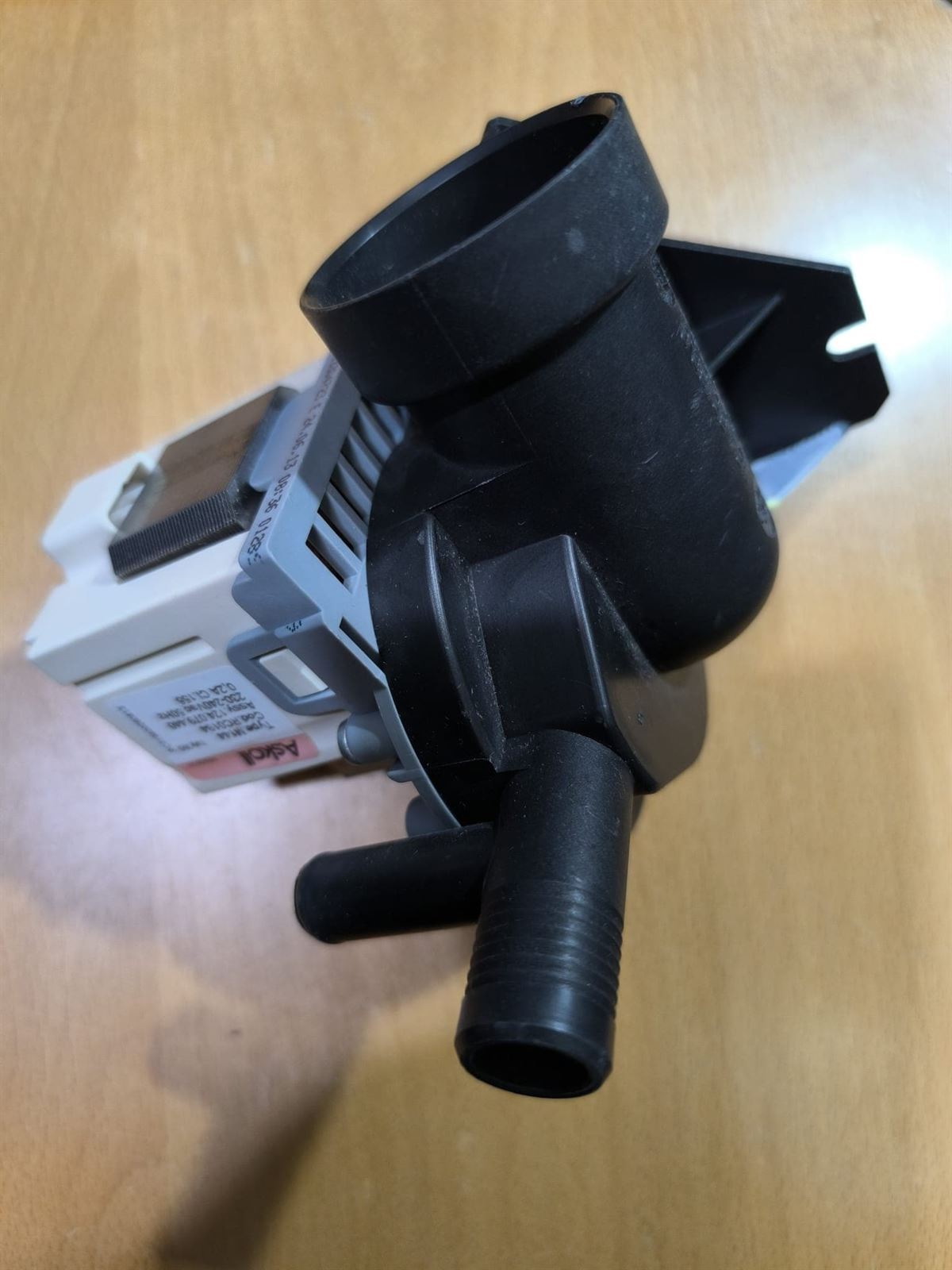 BOMBA CIRCULACION LAVADORA ELECTROLUX, EWX14540W, 91460240000, AÑO 2007, RECAMBIO ORIGINAL,   1240794402 - Imagen 1