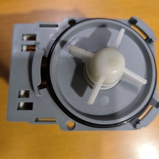 BOMBA DESAGUE LAVADORA ELECTROLUX, AEG, ZANUSSI, MEDIO GIRO, RECAMBIO ORIGINAL, 1268833132 - Imagen 1