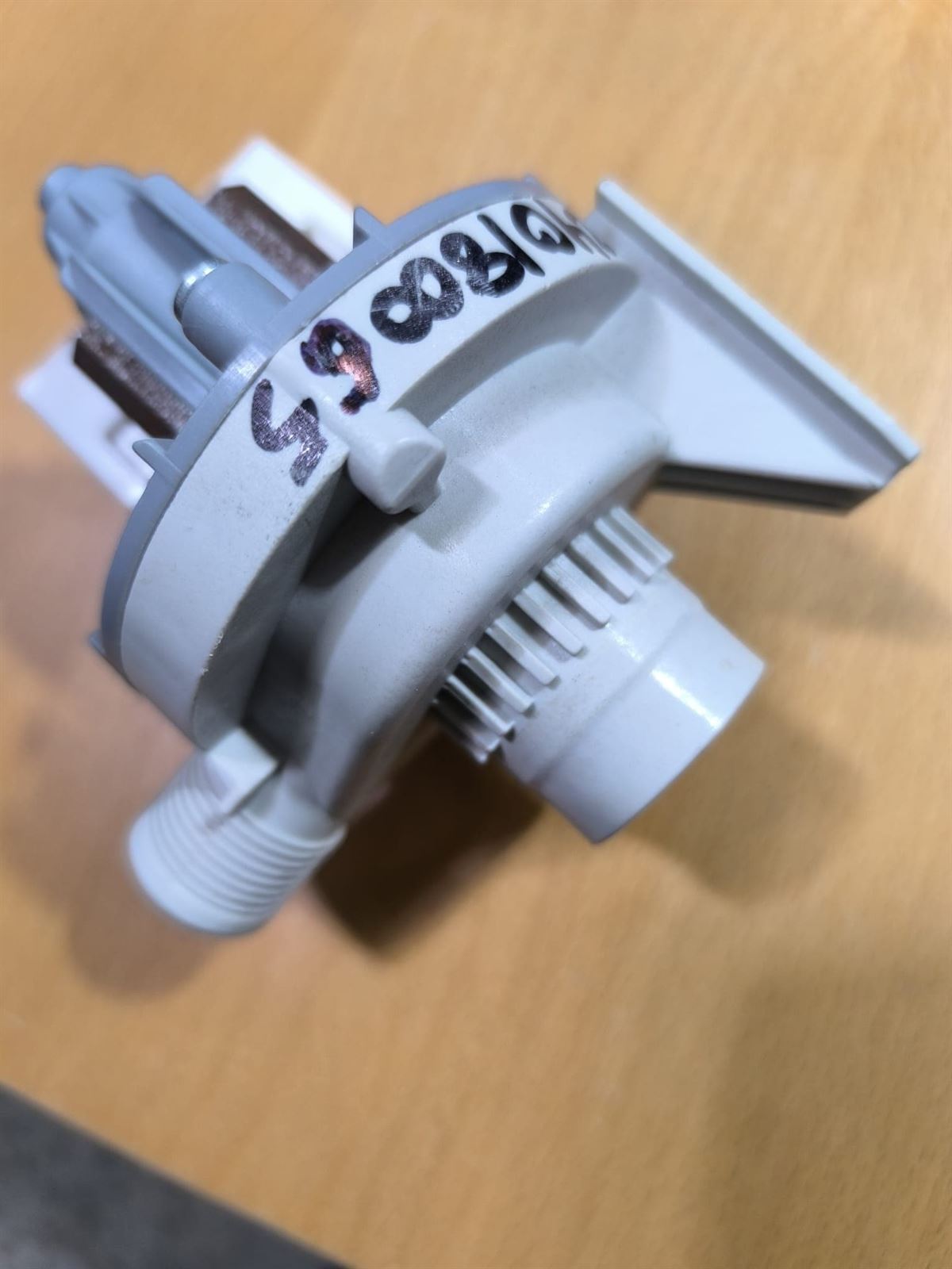 BOMBA DESAGUE LAVADORA ELECTROLUX, AEG, ZANUSSI, RECAMBIO ORIGINAL, 1245988801 - Imagen 3