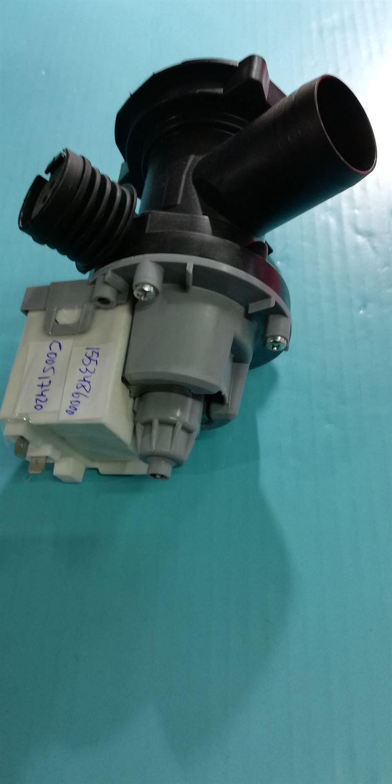 BOMBA DESAGUE LAVADORA INDESIT, ARISTON, C00119307 - Imagen 6