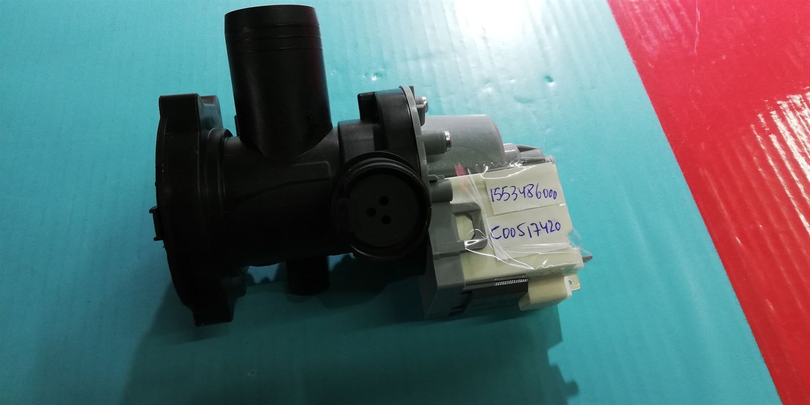 BOMBA DESAGUE LAVADORA INDESIT, ARISTON,  C00119307 - Imagen 7