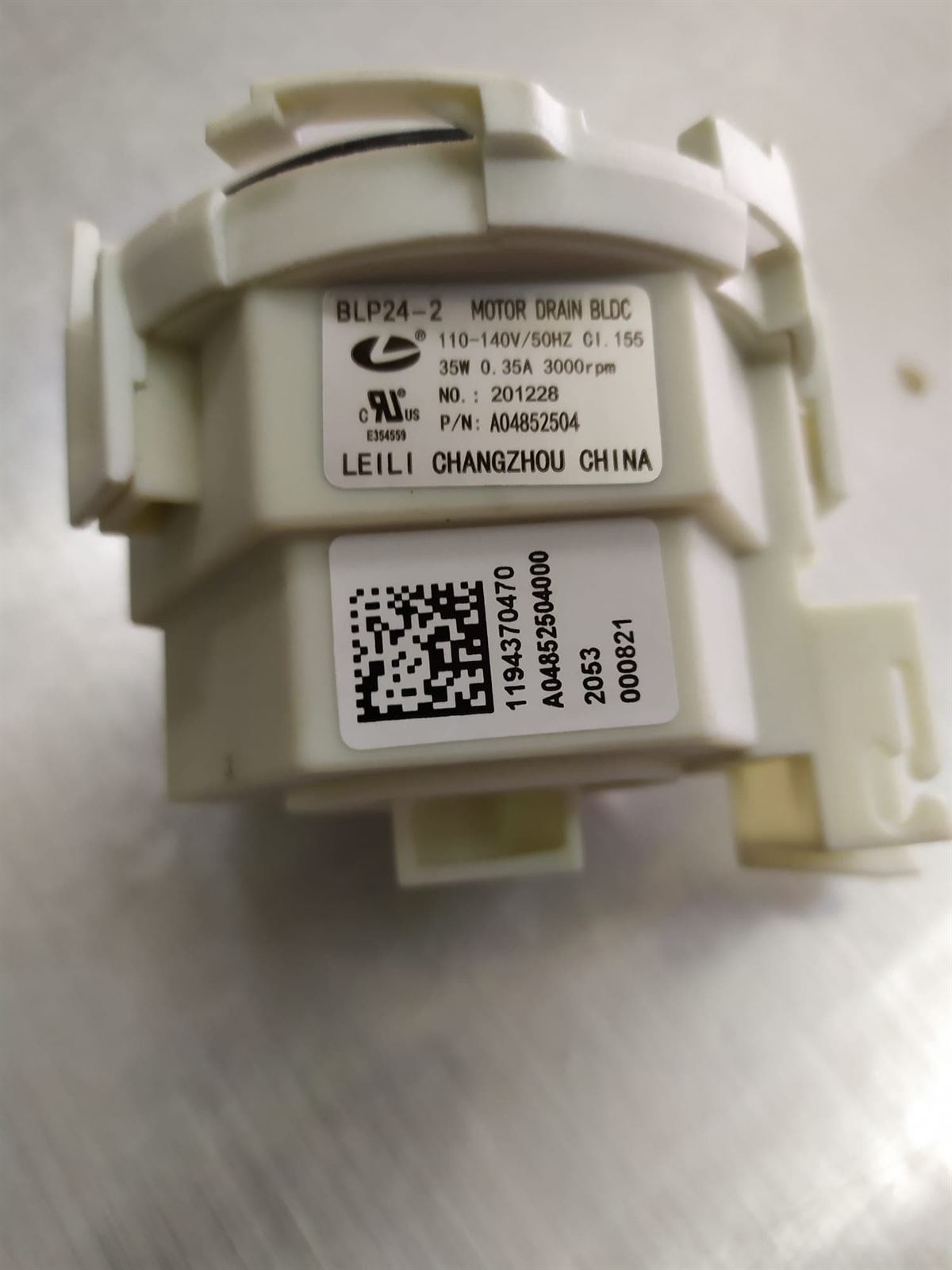 BOMBA DESAGUE LAVAVAJILLAS ELECTROLUX,  1551019024 - Imagen 1