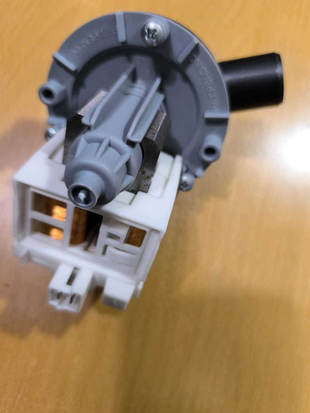 BOMBA DESAGUE LAVAVAJILLAS ELECTROLUX, AEG, ZANUSSI, RECAMBIO ORIGINAL, 1520758507 - Imagen 3