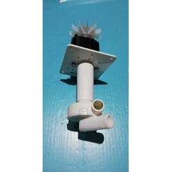 BOMBA FABRICADOR CUBITOS ITV, BOMBA TIPO NG55 GIRADA, 50W, 230V, 50/60HZ, entrada ø 20mm salida ø 17mm, L 125mm, 499174 - Imagen 1
