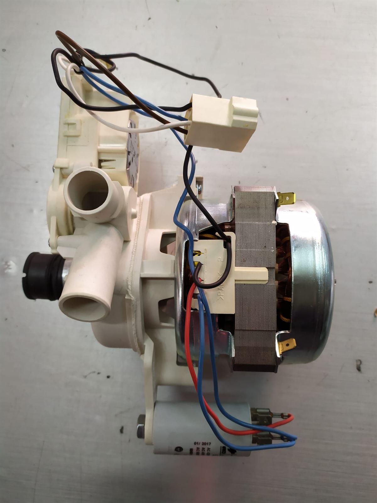 BOMBA LAVADO LAVAVAJILLAS ARISTON INDESIT, WIRLPOOL,  220V, 	C00115896, 482000028856 - Imagen 2