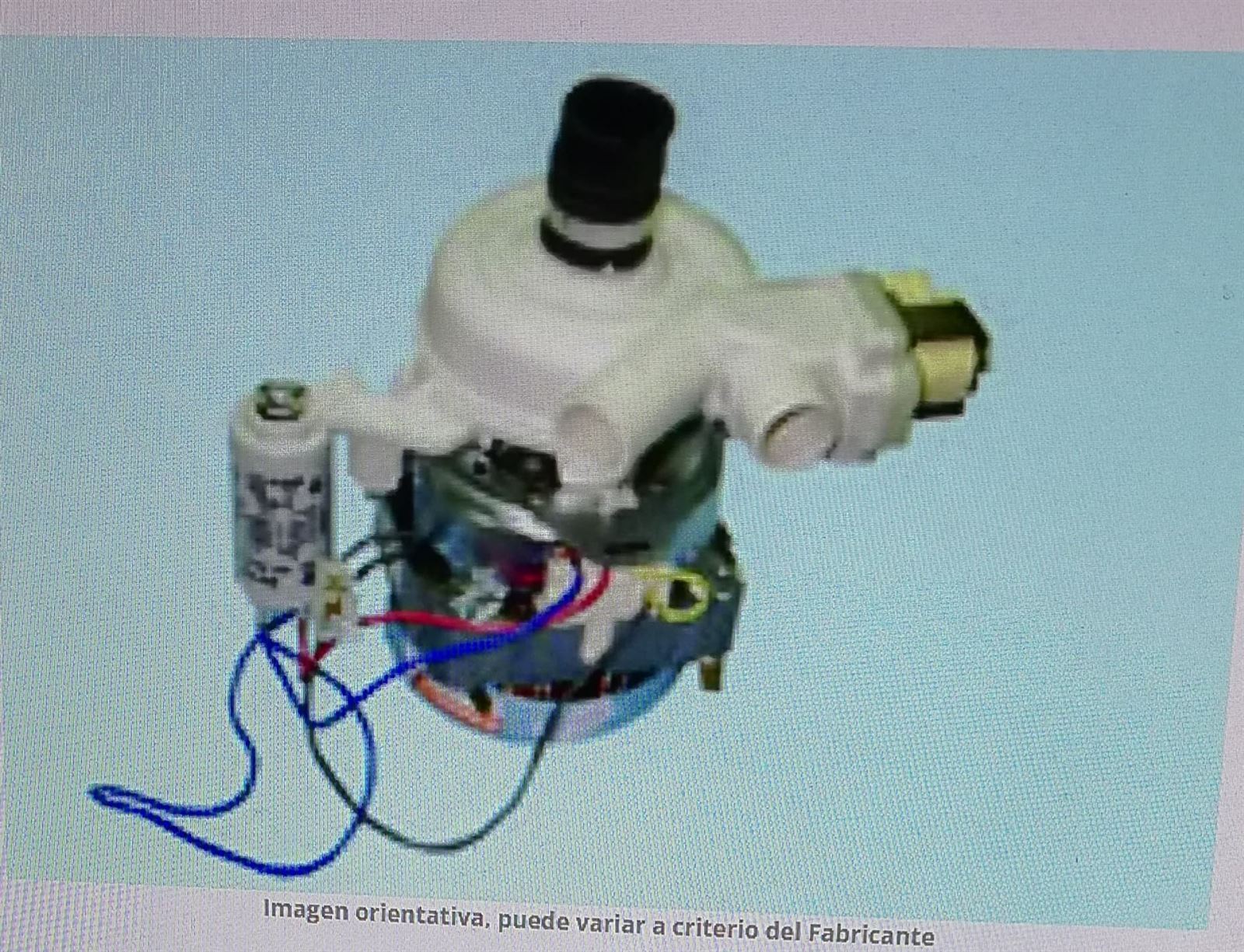 BOMBA LAVADO LAVAVAJILLAS INDESIT,  482000076419 - Imagen 1
