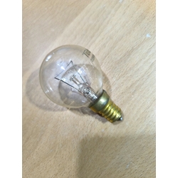 BOMBILLA  FILAMENTO, LAMPARA FILAMENTO, ESFERICA 45MM, NORMAL ESTANDAR, CASQUILLO E14, 40W, 225V, LARGO 73MM, E14 - Imagen 1