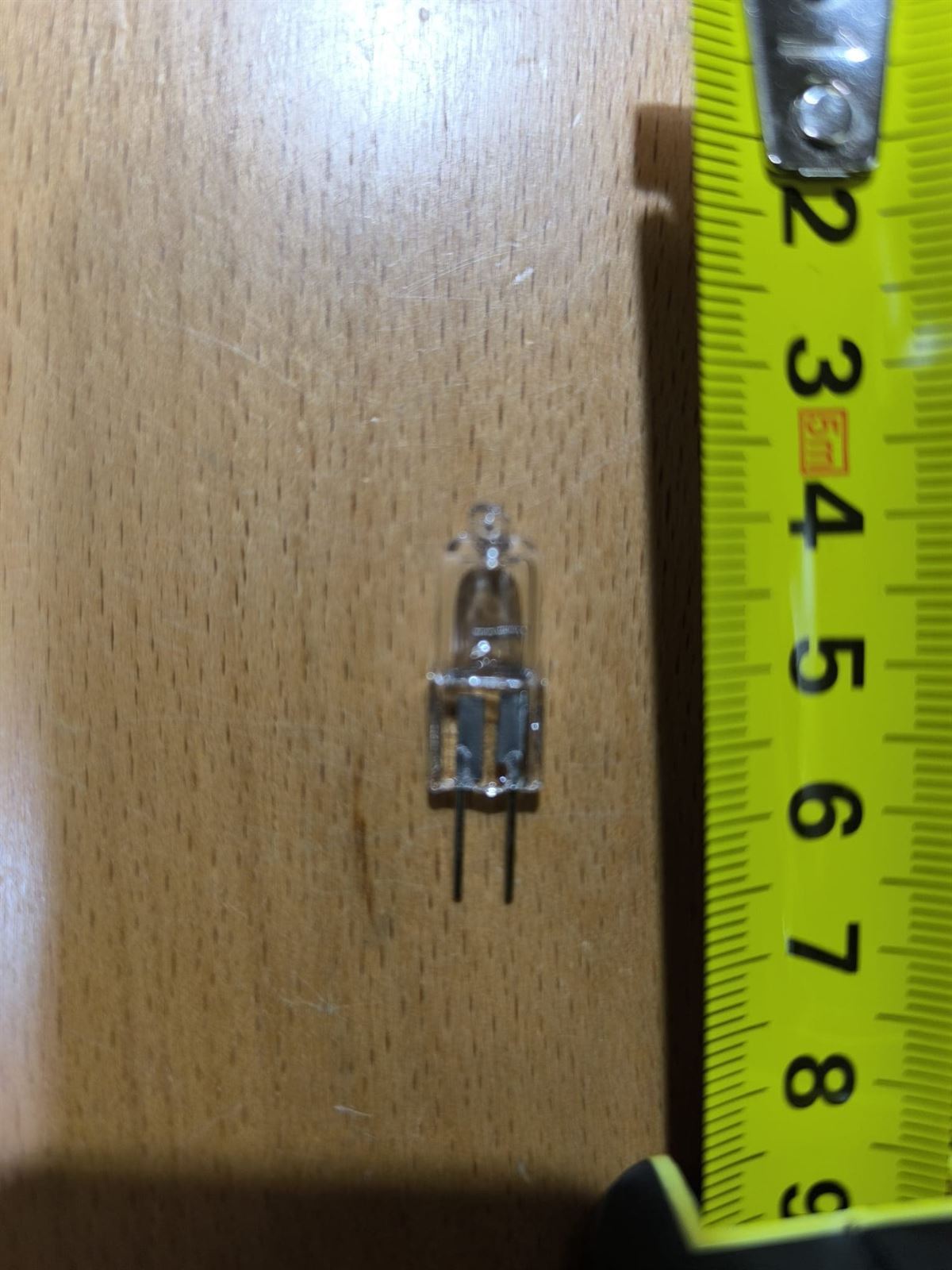 BOMBILLA HALOGENA HORNO, G4, 12V, 20W, 300ºC, 32X3 MM, X002C5PPNV - Imagen 1