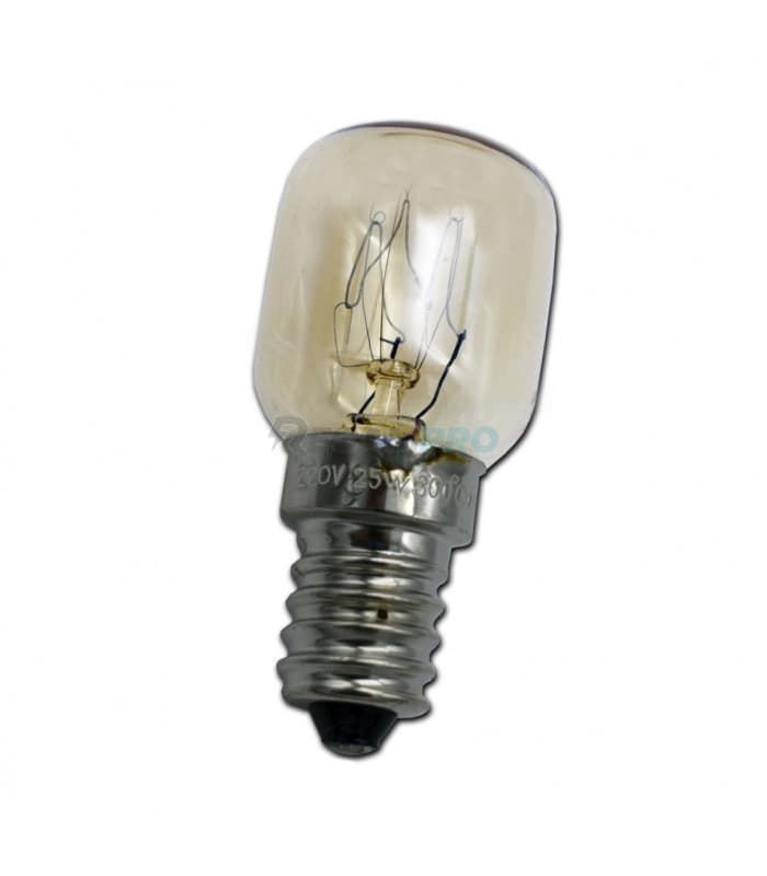 BOMBILLA HORNO, ESTANDAR,  25W, 220V, CASQUILLO E14, 300ºC,  33CU106 - Imagen 1