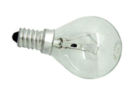 BOMBILLA HORNO UNIVERSAL, DIAMETRO 50MM, LARGO 78MM, 40W, 240V, 300ºC, E14, 33CU103 - Imagen 1