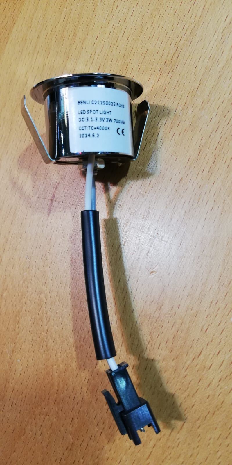BOMBILLA LAMPARA LED CAMPANA TEKA, 0,7 A, 3W, 3V,  diametro 25/32mm, 81483104 - Imagen 1
