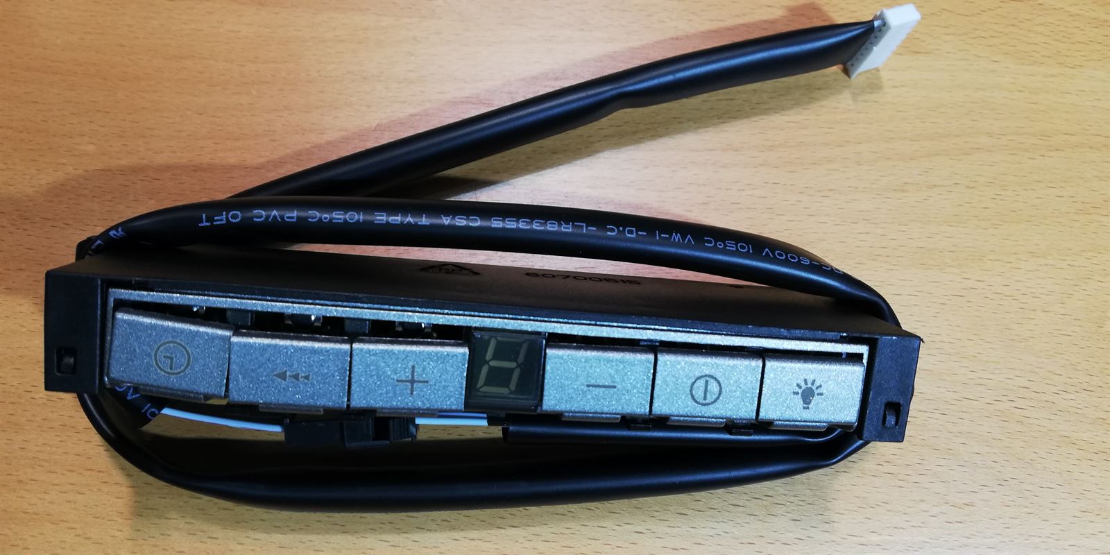 BOTONERA CAMPANA CATA, NL4I, 230V, REBAJADA 50% POR TENER TECLA RELOJ TORCIDA, 15105024A - Imagen 2