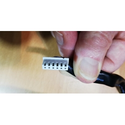 BOTONERA CAMPANA CATA, NODOR, Gamma Class VL3 BL, SOLO BOTONERA CON CABLE Y CONECTOR, CON EMBELLECEDOR/PULSADOR, SIN PLACA ELECTRONICA, VER FOTO, 15105009A - Imagen 1