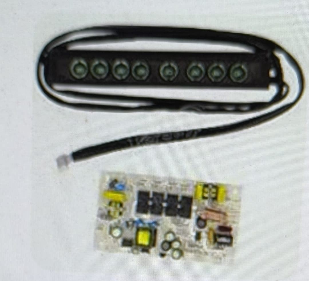 BOTONERA + ELECTRONICA CAMPANA CATA, NODOR, 8 TECLAS, MÓDULO DE CONTROL+TECLADORA, THALASA 900X GBK,  7211430087B - Imagen 1