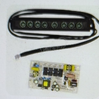 BOTONERA + ELECTRONICA CAMPANA CATA, NODOR, 8 TECLAS, MÓDULO DE CONTROL+TECLADORA, THALASA 900X GBK,  7211430087B - Imagen 1