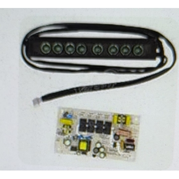 BOTONERA + ELECTRONICA CAMPANA CATA, NODOR, 8 TECLAS, MÓDULO DE CONTROL+TECLADORA, THALASA 900X GBK,  7211430087B - Imagen 1