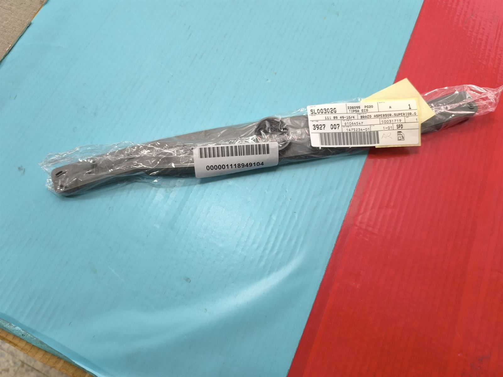 BRAZO ASPERSOR SUPERIOR LAVAVAJILLAS ELECTROLUX, ESF65030W,  1118949104 - Imagen 2