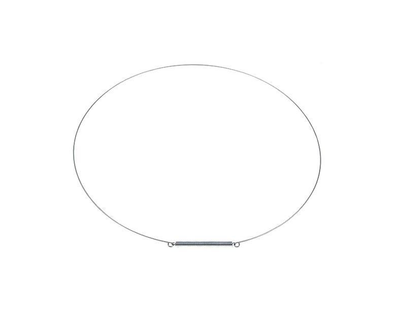 Brida goma puerta / mueble lavadora Bosch,  00670743 - Imagen 1