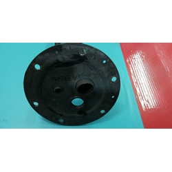 BRIDA TERMO CORBERO, LARGO 320 MM, DIAMETRO 188MM, DISTANCIA DIAMETRAL AGUJEROS 165 MM, DISTANCIA AGUJEROS 95/70/82 MM, DIAMETRO TAPON ROSCA 26 MM, DIAMETRO RESISTENCIA 30 MM, TERMOSTATO 12 MM, 6 TORNILLOS 10 MM, A372136 - Imagen 2