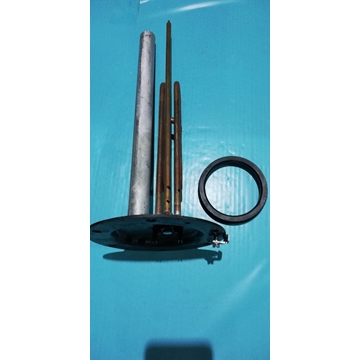 BRIDA TERMO THERMOR, BRIDA+ANODO+RESISTENCIA+JUNTA, DIAMETRO 158MM, DISTANCIA AGUJEROS 65/70/75MM, LARGO ALOJAMIENTO TERMOSTATO 350MM, 2000W, 220V, 030238 - Imagen 2