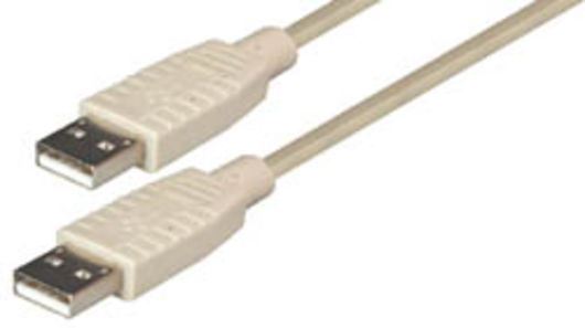 CABLE CONEXION USB 2.0 TIPO A A USB TIPO A M-M E-C140H - Imagen 1