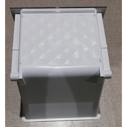 CAJON CONGELADOR FRIGORIFICO LG, CAJON INFERIOR, ANCHO 310MM, FONDO 355/290/245/MM, ALTO 240/220MM, H195208 - Imagen 1