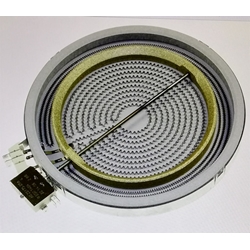 CALEFACTOR CINTA VITROCERAMICA BOSCH, BALAY, FUEGO DOBLE VITROCERAMICA BOSCH, 2400/1500W, 230V, 230/180 MM, RECAMBIO ORIGINAL, 00494747 - Imagen 1