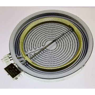 CALEFACTOR CINTA VITROCERAMICA BOSCH, BALAY, FUEGO DOBLE VITROCERAMICA BOSCH, 2400/1500W, 230V, 230/180 MM, RECAMBIO ORIGINAL, 00494747 - Imagen 1