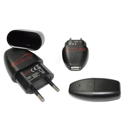 CARGADOR RED DE VIAJE CON 1 PUERTO USB. E-NC100 - Imagen 1