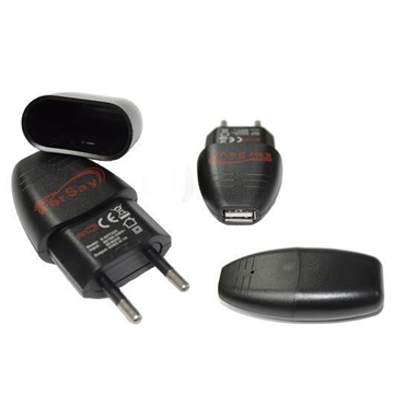 CARGADOR RED DE VIAJE CON 1 PUERTO USB. E-NC100 - Imagen 1