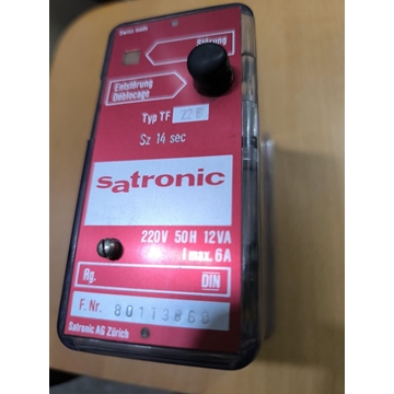 CENTRALITA QUEMADOR SATRONIC, PROGRAMADOR QUEMADOR GAS,  TF22B - Imagen 1