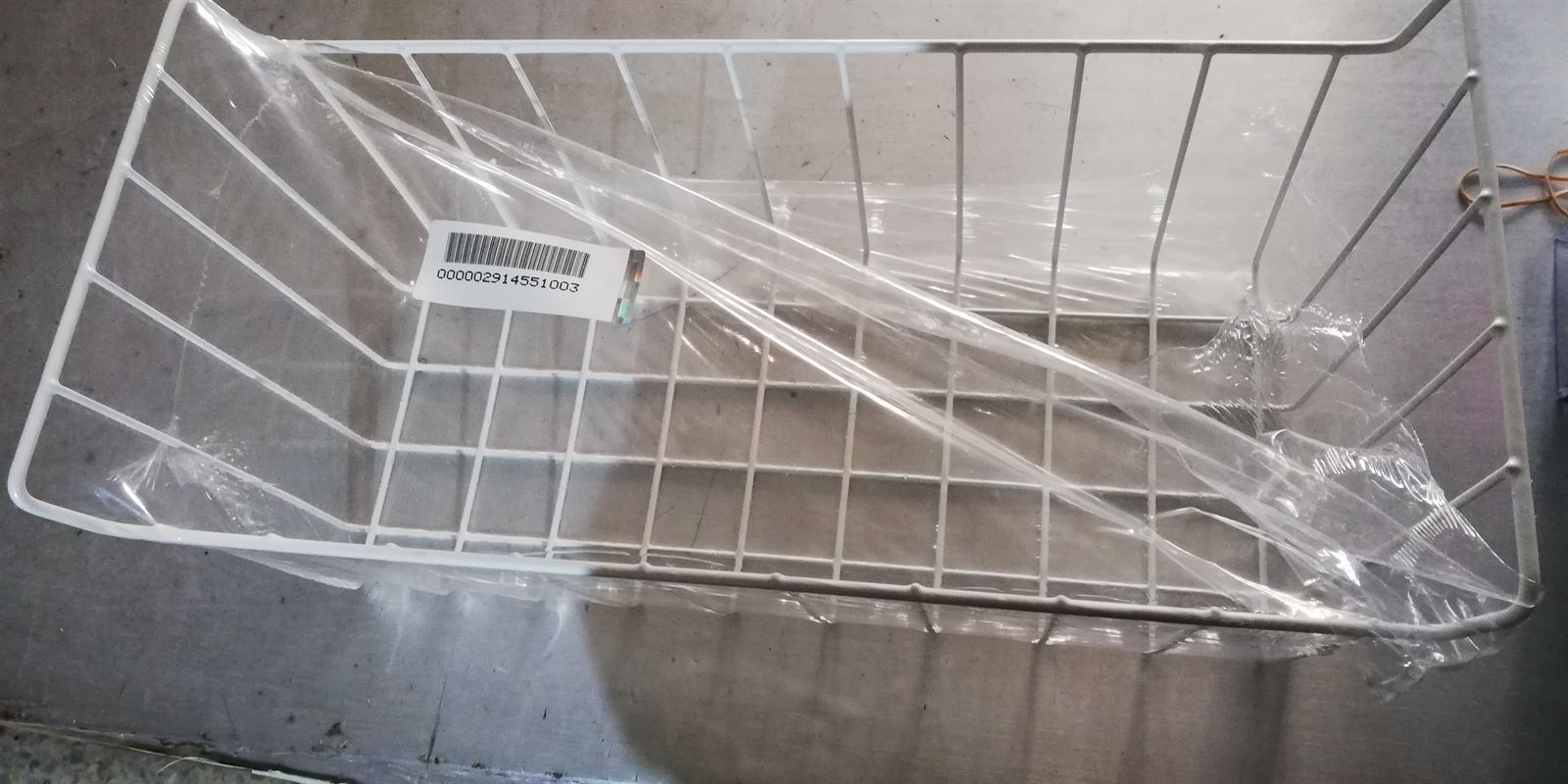 CESTA CONGELADOR HORIZONTAL ZANUSSI, RECAMBIO ORIGINAL, VARILLA PLASTIFICADA, (REFERENCIA ASA 2913400046), 486X220X195 MM,  2914551003 - Imagen 1