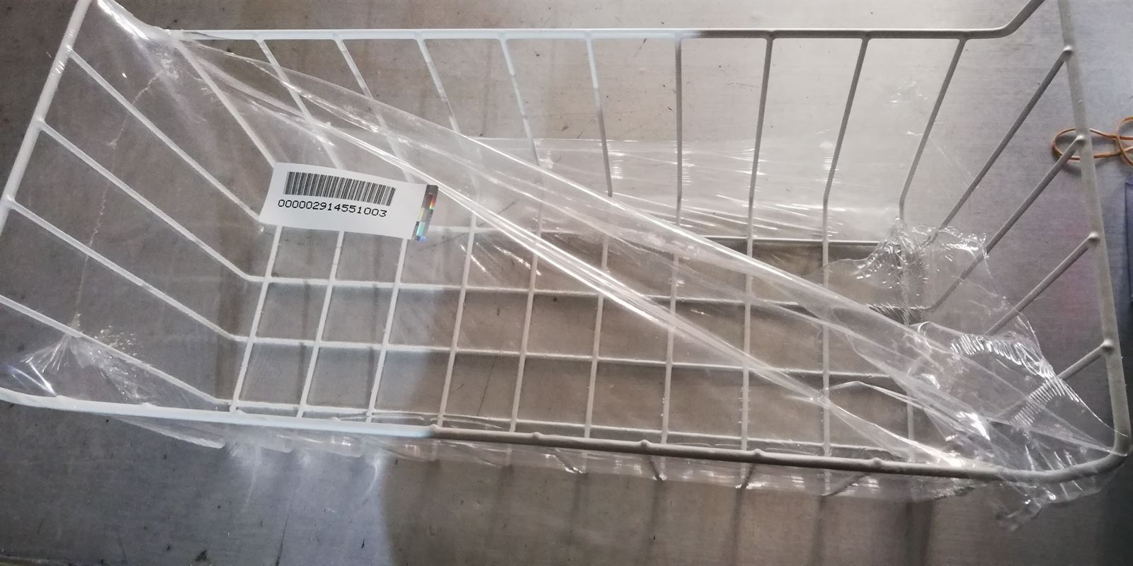 CESTA CONGELADOR HORIZONTAL ZANUSSI, RECAMBIO ORIGINAL, VARILLA PLASTIFICADA, (REFERENCIA ASA 2913400046), 486X220X195 MM,  2914551003 - Imagen 2