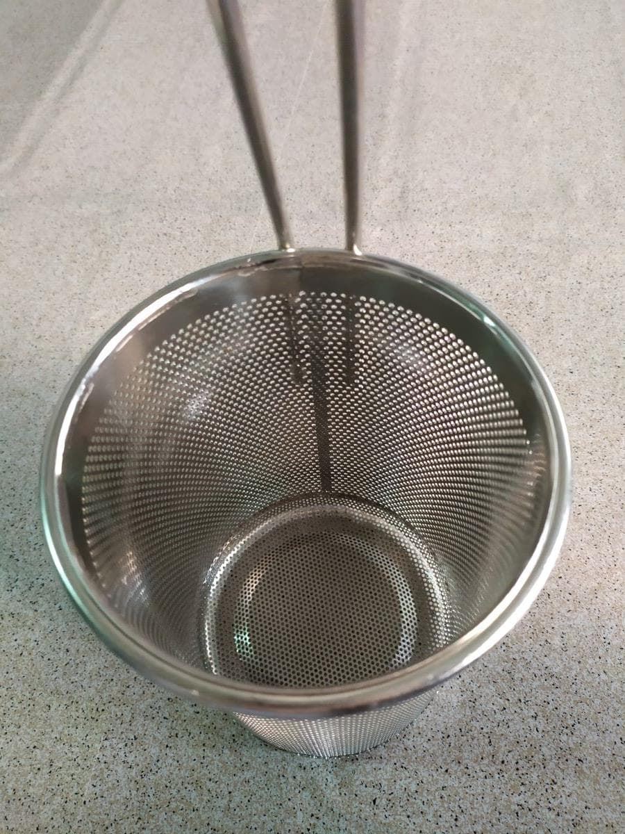 CESTA FREIDORA 200X145MM (ALTO/DIAMETRO) PARA PASTA,  ACERO INOX,  970714 - Imagen 2