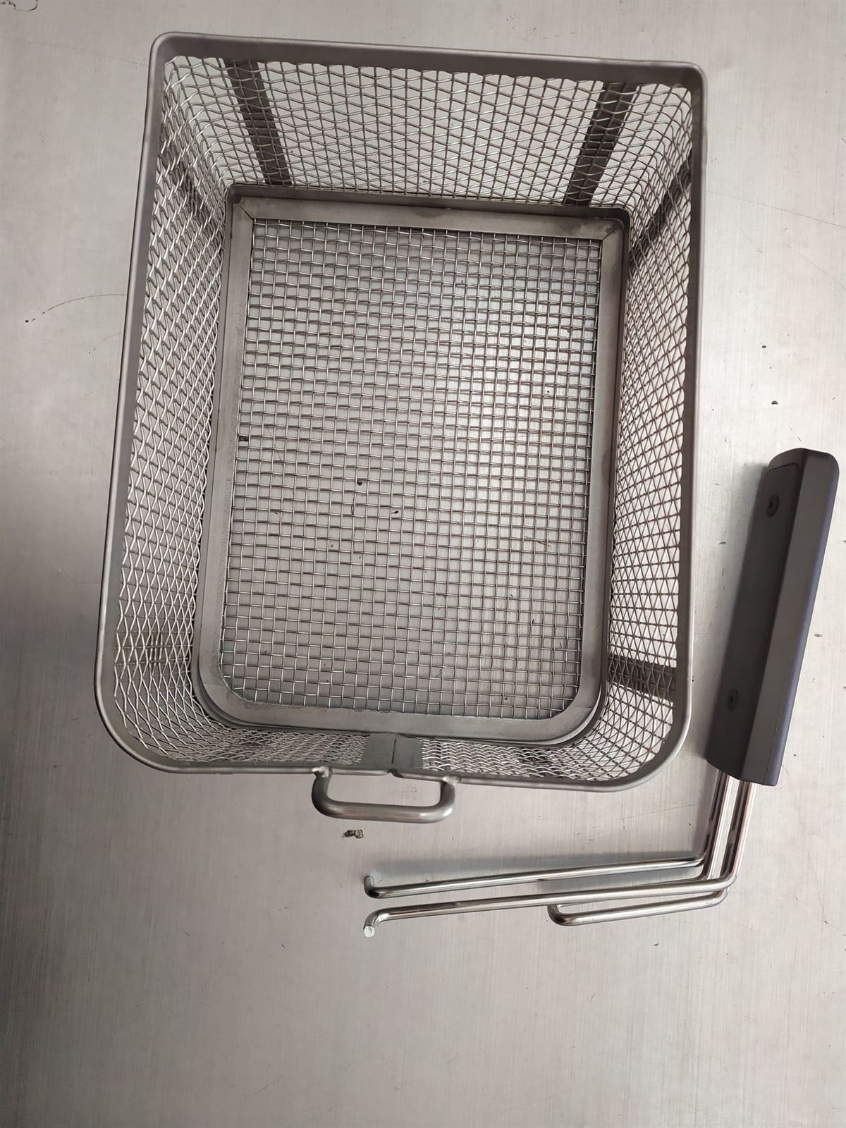 CESTA FREIDORA 250X185X110 MM (LARGO/ANCHO/ALTO) MOVILFRIT,INOX, 970933 - Imagen 2