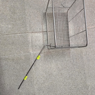 CESTA FREIDORA, FONDO 260/240 MM, ANCHO 190 MM, ALTO 140 MM, MANGO DESMONTABLE,  135946 - Imagen 1