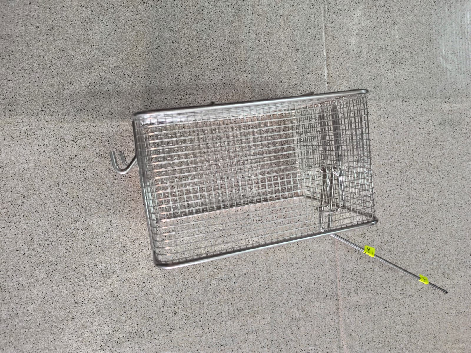 CESTA FREIDORA, FONDO 260/240 MM, ANCHO 190 MM, ALTO 140 MM, MANGO DESMONTABLE, 135946 - Imagen 2