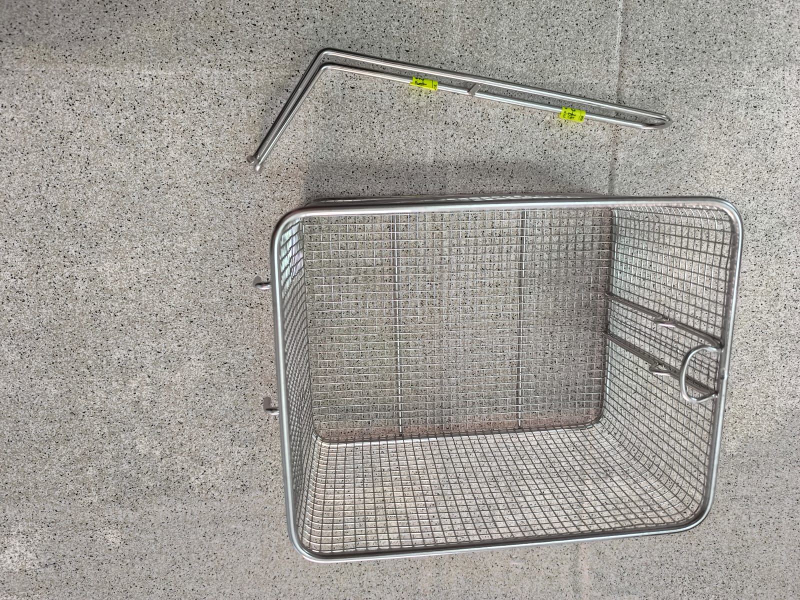 CESTA FREIDORA, FONDO 260/240 MM, ANCHO 190 MM, ALTO 140 MM, MANGO DESMONTABLE, 135946 - Imagen 3