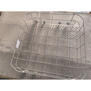 CESTA INFERIOR LAVAVAJILLAS AEG, ELECTROLUX, ZANUSSI, ANCHO 520MM, FONDO 510MM, ALTO 110MM, RUEDA DIAMETRO 30MM, 1118584208 - Imagen 1