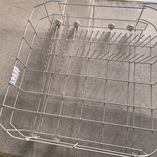 CESTA INFERIOR LAVAVAJILLAS AEG, ELECTROLUX, ZANUSSI, ANCHO 520MM, FONDO 510MM, ALTO 110MM, RUEDA DIAMETRO 30MM, 1118584208 - Imagen 1