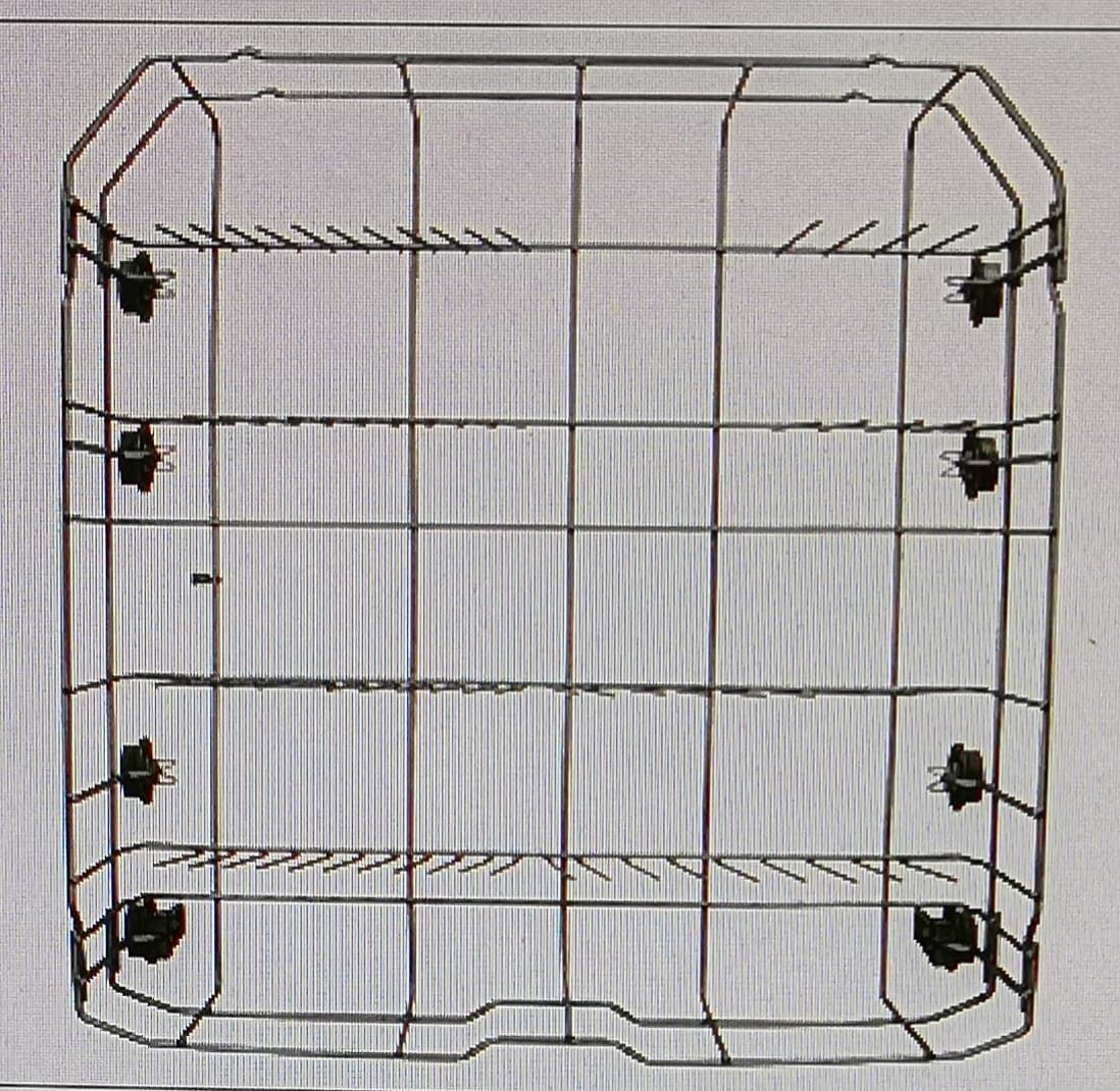 CESTA INFERIOR LAVAVAJILLAS BEKO, 1766810056 - Imagen 1