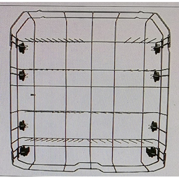 CESTA INFERIOR LAVAVAJILLAS BEKO, 1766810056 - Imagen 1