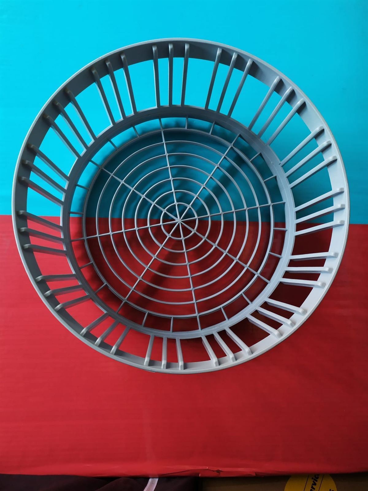 CESTA LAVAVAJILLAS REDONDA, DIAMETRO 390 MM X ALTO 170 MM,  A.V2471 - Imagen 1